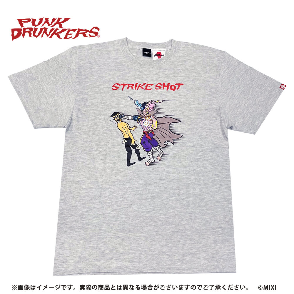 PDS × モンスターストライク 真獣神 ゴッドストライク Tシャツ