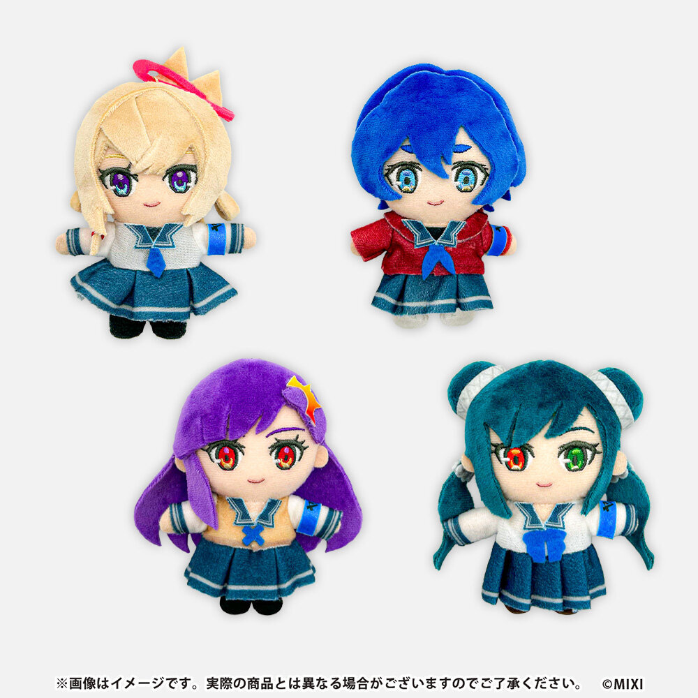 モンソニ! ぬいぐるみキーホルダー ヤバい女子高生たち、