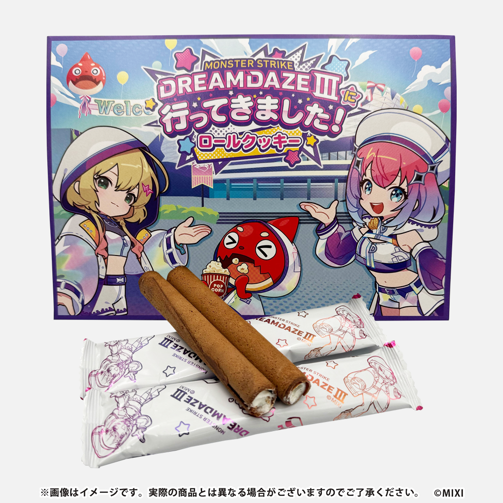 DREAMDAZE Ⅲに行ってきました!ロールクッキー