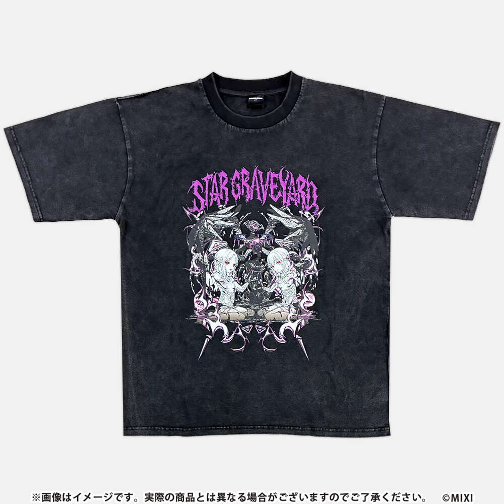 モンスターストライク SIGNATURE-ART Tee 星墓に匿れし白き憂愁 メラン＆コリン