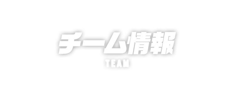 チーム情報 TEAM