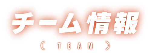チーム情報 TEAM